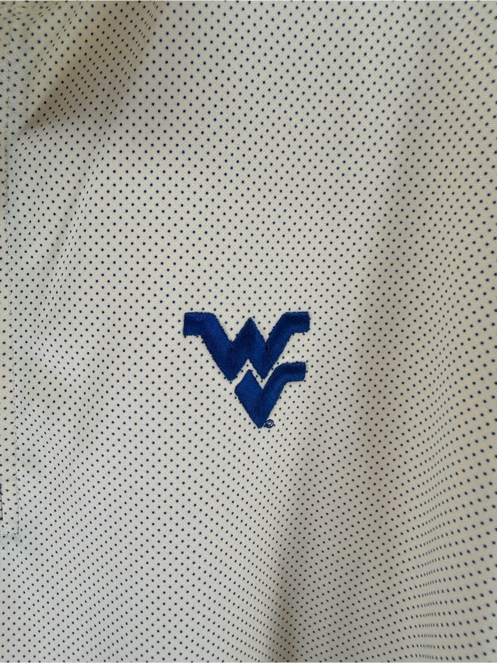 Horn Legend West Virginia University WVU Quarter Zip Pullover Gold Mens 2XL - Picture 3 of 7